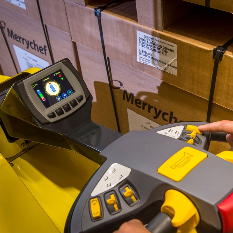 Combi Wr Walkie Reach Stacker Hands On - Impact Forklift Solutions